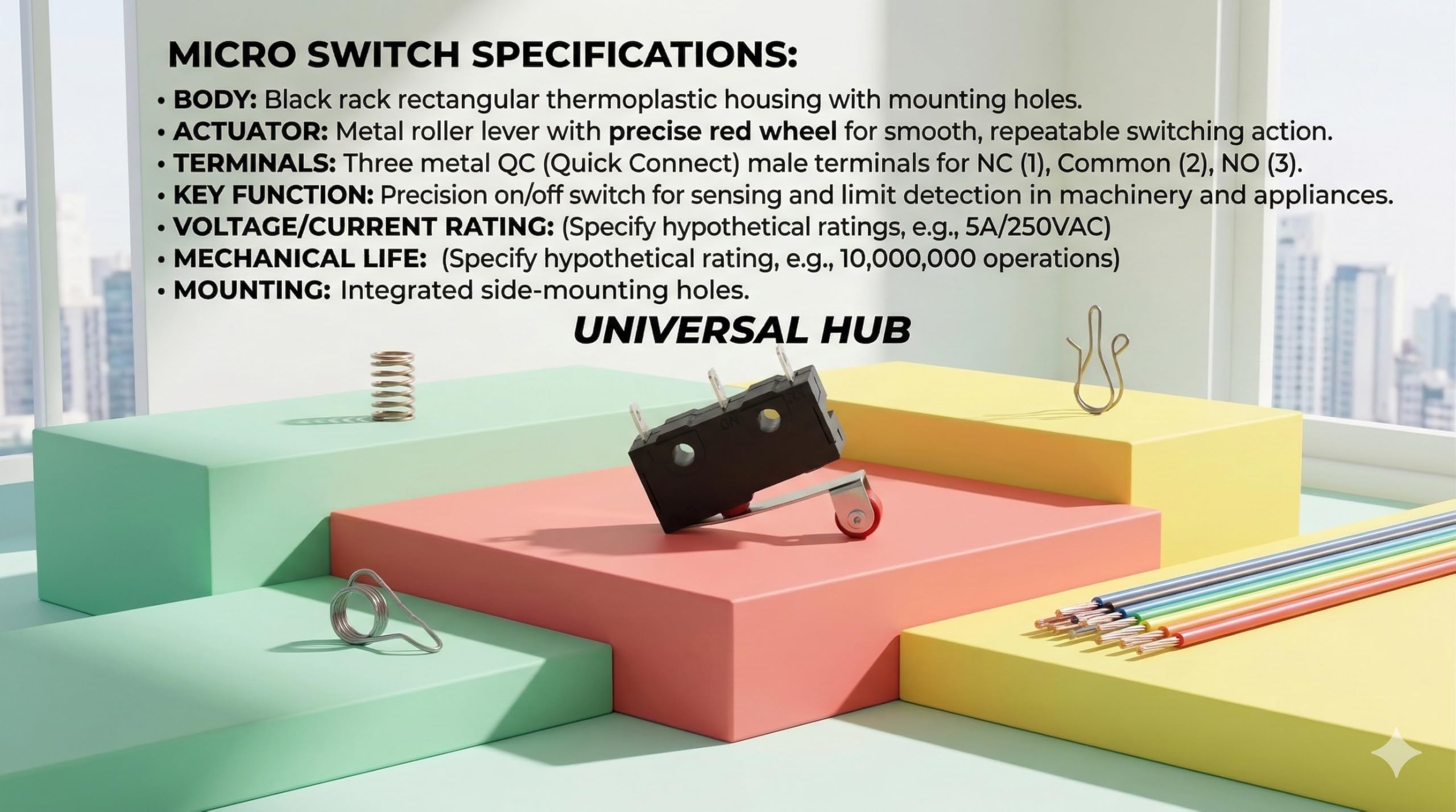 Universal Hub 6 Pcs Micro Switch Mechanical End Stop For Reprap 3D Printer/CNC/DIY Project - Image 7
