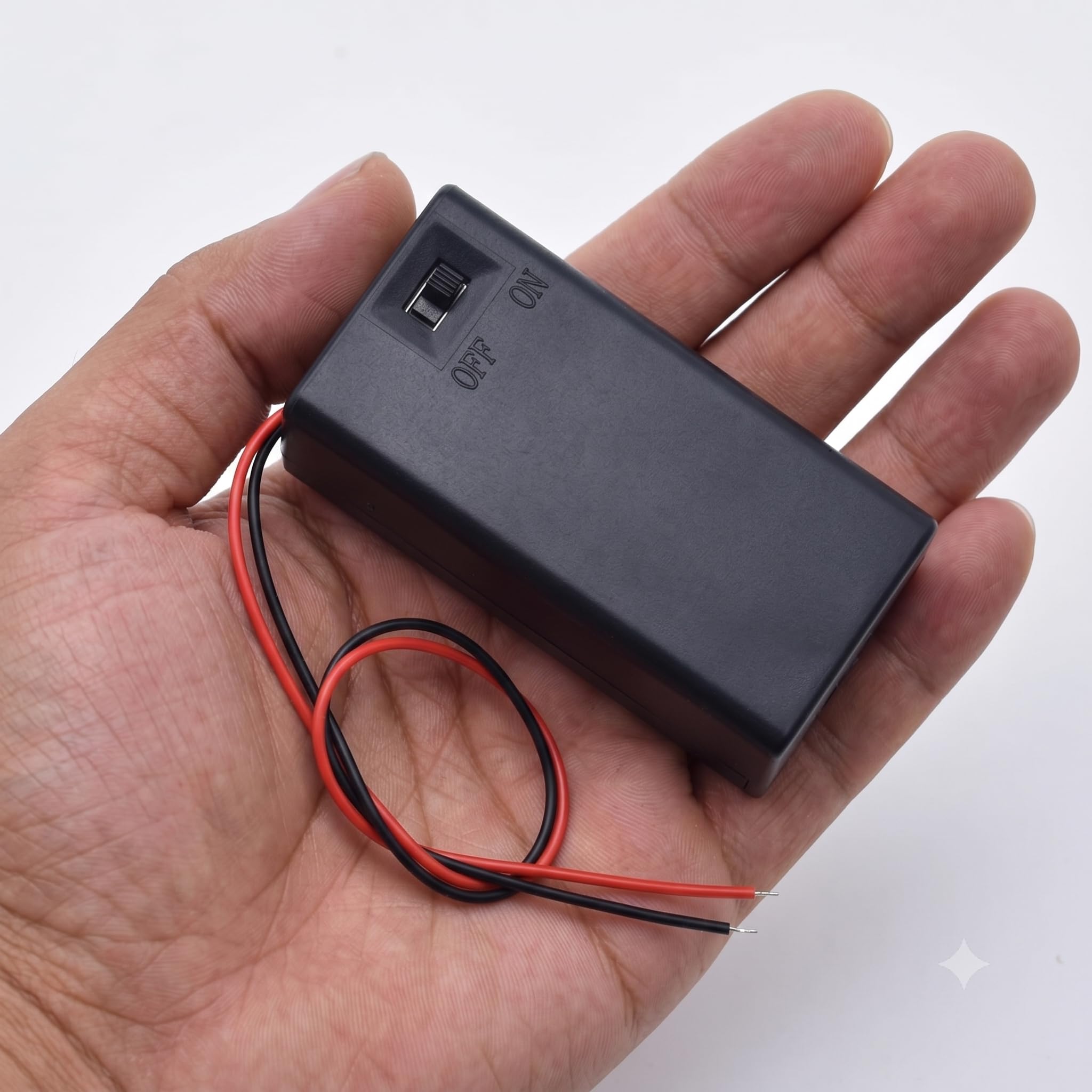 Universal Hub 9V Battery Holder Clip Connector with Wire Leads for DIY Science Projects, Ardino & Robotics - Image 3