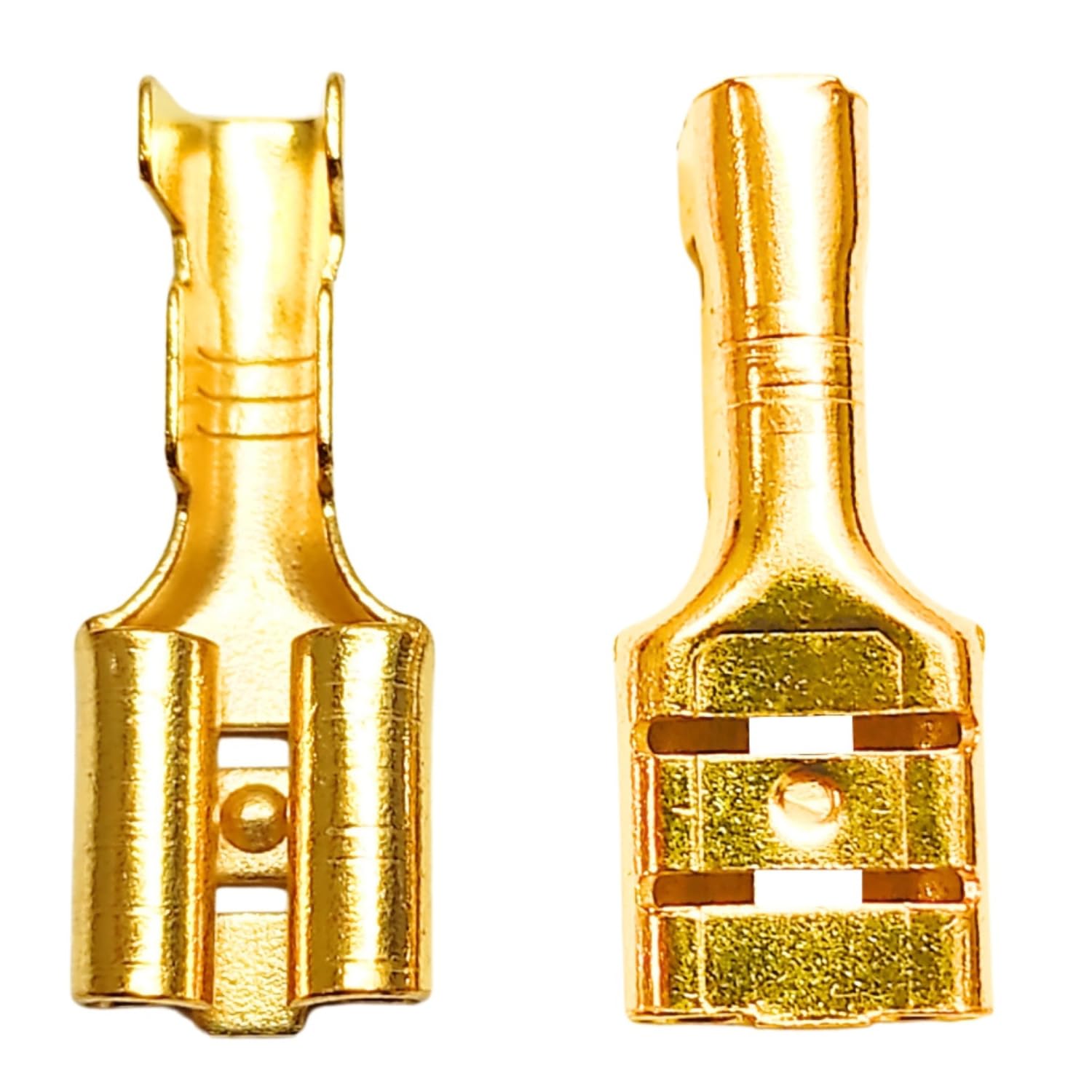 Universal Hub 200 Pieces 6mm Electrical Cable Golden Thimble for PCB Car AC RO - Image 4
